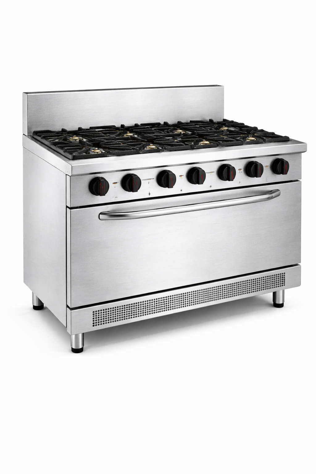 6 Burner Stove W/Commercial Grade Oven