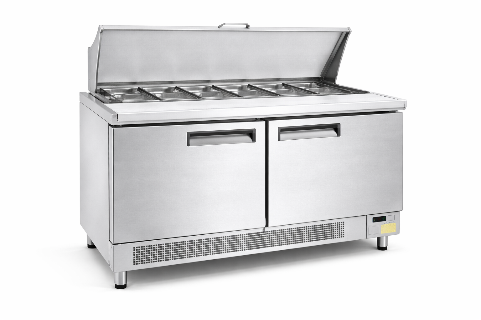 S/S 2 Door Refrigerated Food Station