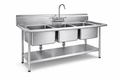 S/S 3 Conpartment Sink
