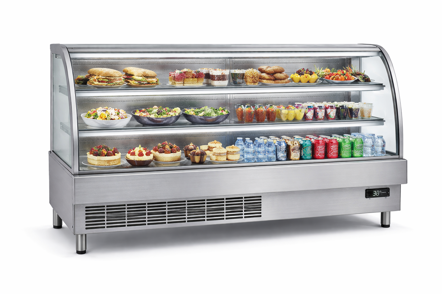6 Ft. Refrigerated Display Case